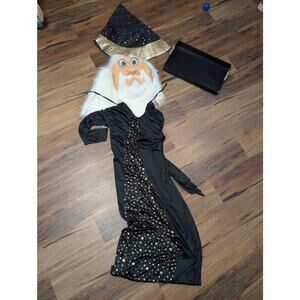 Wizard costume with tray